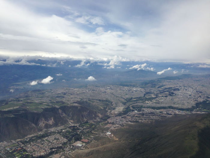 Quito imagen aérea