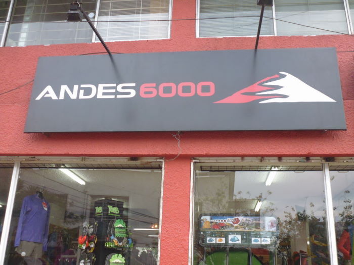 Quito Andes 6000 Store