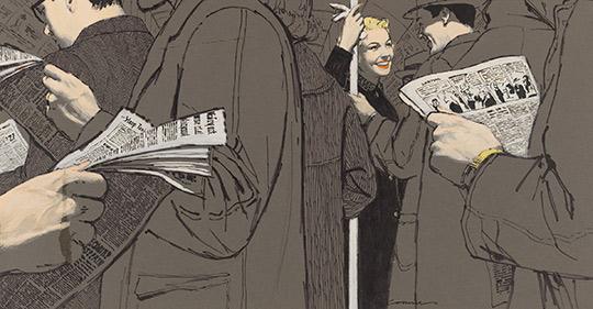 McCauley “Mac” Conner Illustration New York 50ies
