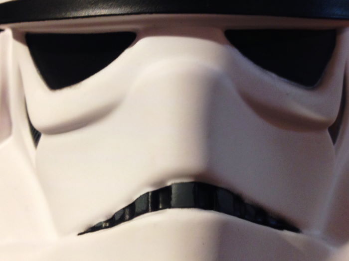 London Harrods Toy Section Stormtrooper Face
