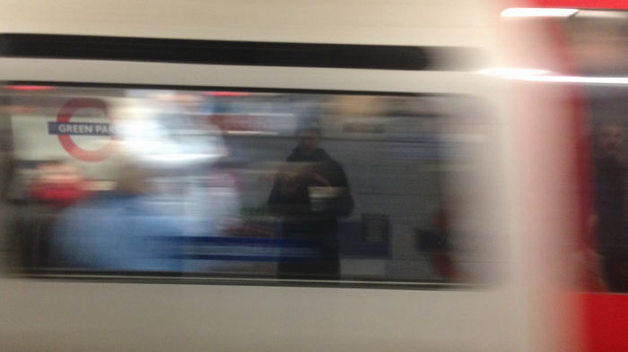 London Underground Laban Selfie