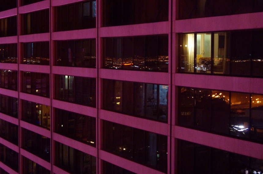 Las Vegas Hotel Flamingo at night Photo Series Kristian Laban