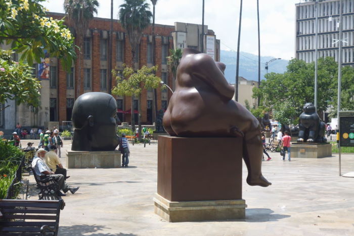 Colombia Medellín Plaza de Esculturas Plaza Botero Esculturas