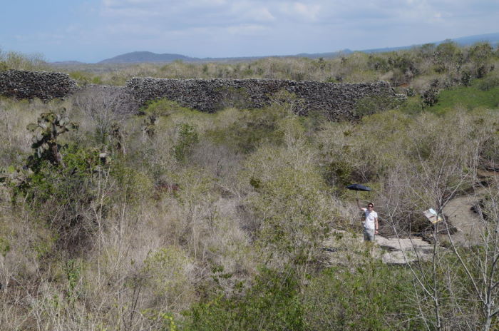 Galápagos Isla Isabela Muro de las Lágrimas