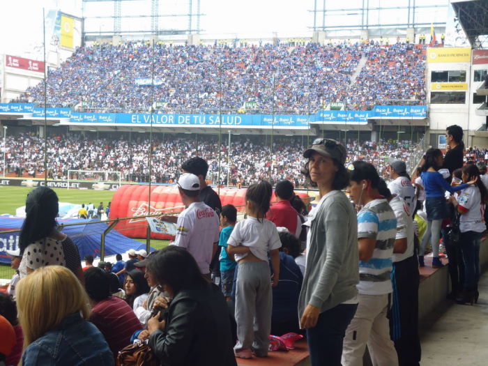 Estadio Casa Blanca LDU Quito vs. EMELEC