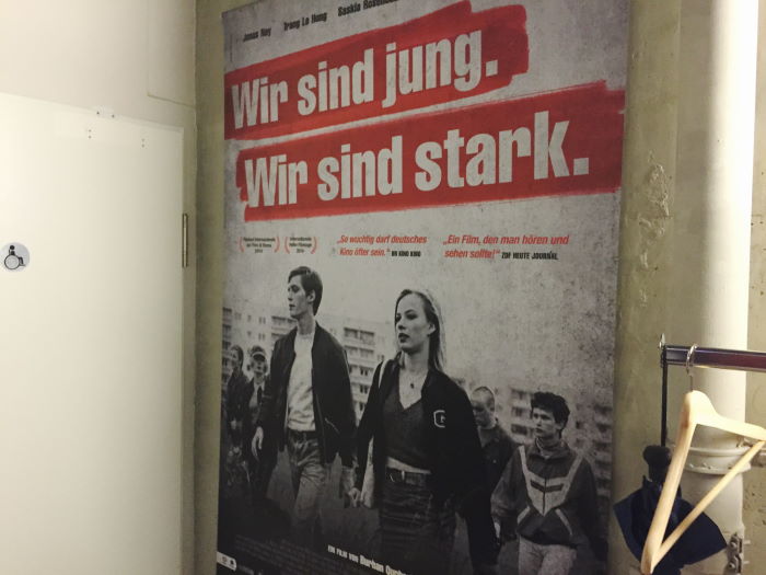 Kino Monopol München Wir sind jung. Wir sind stark. Plakat
