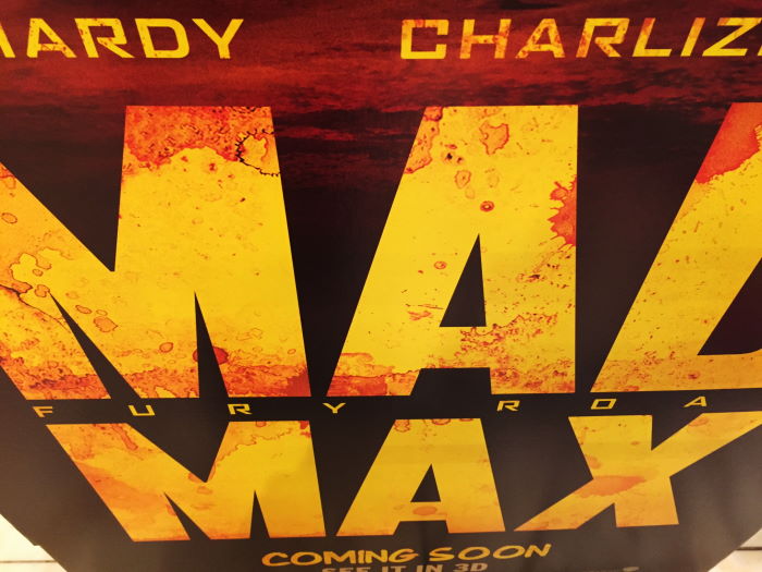 Mad Max Ausschnitt Filmplakat