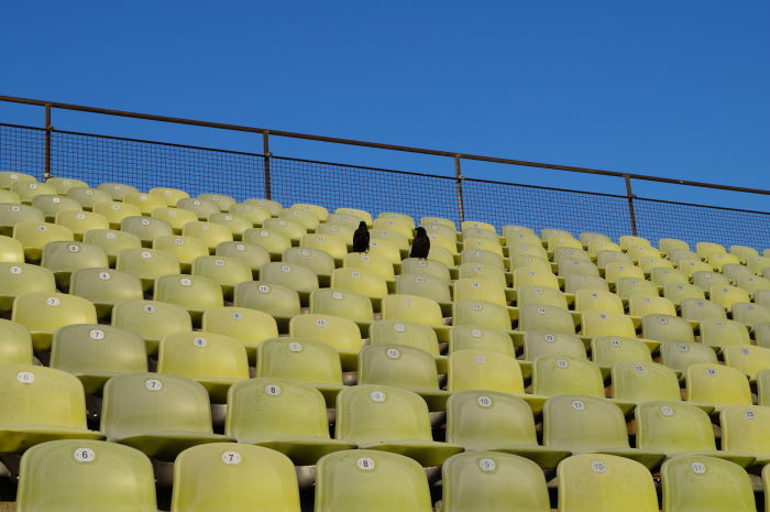 Munich Olympic Stadium Green Chairs