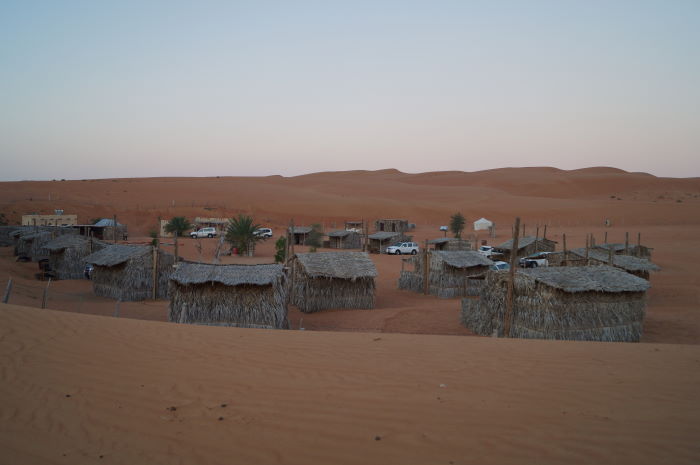 Oman, Nomadic Desert Camp Hütten