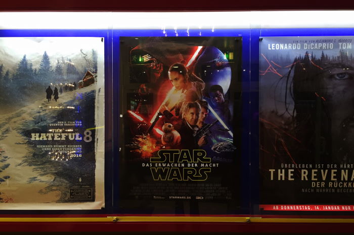 Münchner Freiheit Kinoplakat Star Wars VII